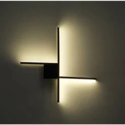 Luminaires Globo Lighting Applique murale Globo WL LED Noir, 1 lumière* Appliques