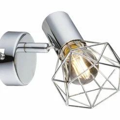 Luminaires Globo Lighting Applique murale Globo XARA Chrome, 1 lumière* Spots Et Projecteurs
