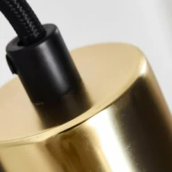 Lampes Dorées-hofstein Applique murale Gnarp Noir doré, 1 lumière