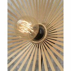 Style Boho-Chic-Good & Mojo Applique murale BROMO Noir, 1 lumière