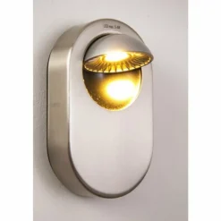 hofstein Applique murale Granada LED Nickel mat, 1 lumière