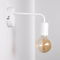 hofstein Applique murale Gravenstein Blanc, 1 lumière* Spots Et Projecteurs