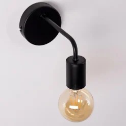 hofstein Applique murale Gravenstein Noir, 1 lumière* Appliques