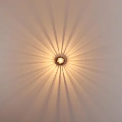 Luminaires Rustiques-hofstein Applique murale Grönhöj Noir, 1 lumière