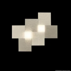 Luminaires Grossmann Applique murale Grossmann Creo LED Champagne, 2 lumières* Éclairage Led