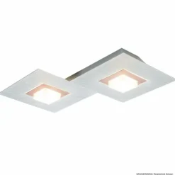 Luminaires Grossmann Applique murale Grossmann Karree LED Cuivre, 2 lumières* Éclairage Led