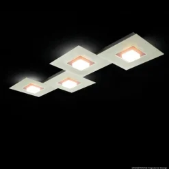 Luminaires Grossmann Applique murale Grossmann Karree LED Cuivre, 4 lumières* Éclairage Led