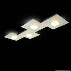 Luminaires Grossmann Applique murale Grossmann Karree LED Champagne, 4 lumières* Éclairage Led