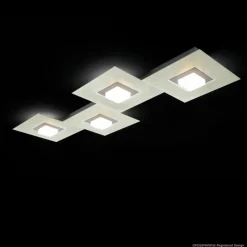 Luminaires Grossmann Applique murale Grossmann Karree LED Titane, 4 lumières* Éclairage Led