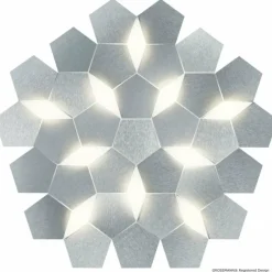 Luminaires Grossmann Applique murale Grossmann Karat LED Aluminium, 10 lumières* Éclairage Led