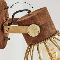 Lampes Industrielles-hofstein Applique murale Grunnfjord Laiton, Écru, 1 lumière