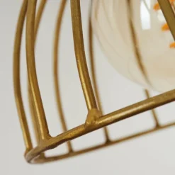 Lampes Industrielles-hofstein Applique murale Grunnfjord Laiton, Écru, 1 lumière