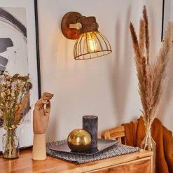 Lampes Industrielles-hofstein Applique murale Grunnfjord Laiton, Écru, 1 lumière