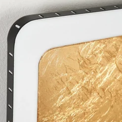 Lampes Dorées-Luce Design Applique murale Guacacallo LED Or, Noir, Blanc, 1 lumière