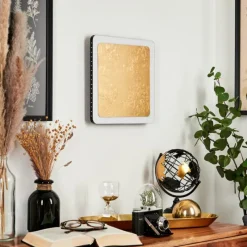 Lampes Dorées-Luce Design Applique murale Guacacallo LED Or, Noir, Blanc, 1 lumière