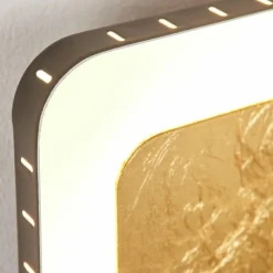 Lampes Dorées-Luce Design Applique murale Guacacallo LED Or, Noir, Blanc, 1 lumière