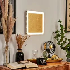 Lampes Dorées-Luce Design Applique murale Guacacallo LED Or, Noir, Blanc, 1 lumière