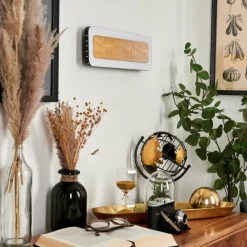 Lampes Dorées-hofstein Applique murale Guacacallo LED Or, Noir, Blanc, 1 lumière