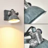 Lampes Industrielles-hofstein Applique murale Gudo Gris, Blanc, 1 lumière