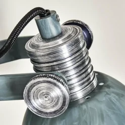 Lampes Industrielles-hofstein Applique murale Gudo Gris, Blanc, 1 lumière