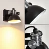 Lampes Industrielles-hofstein Applique murale Gudo Noir, Blanc, 1 lumière