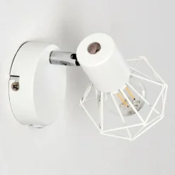 hofstein Applique murale Gullspang Blanc, 1 lumière* Spots Et Projecteurs