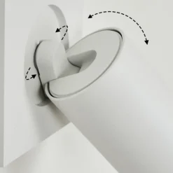 hofstein Applique murale Hakamken LED Blanc, 1 lumière