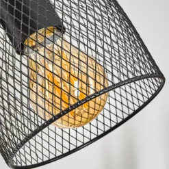 Lampes Vintages & Rétros-hofstein Applique murale Hakvaag Brun, Noir, 1 lumière