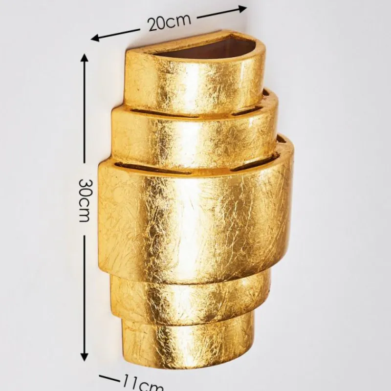 Lampe Turque-hofstein Applique murale Handan Or, 1 lumière