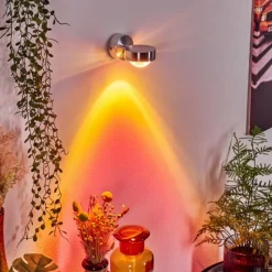 hofstein Applique murale Harare LED Chrome, 1 lumière