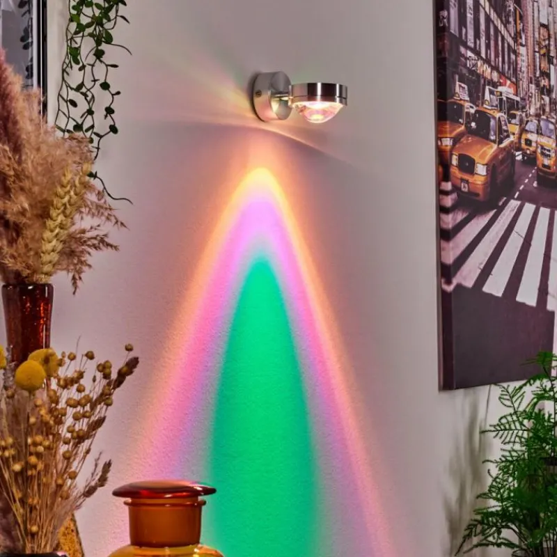 hofstein Applique murale Harare LED Chrome, 1 lumière