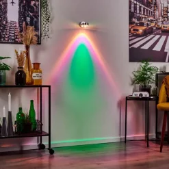 hofstein Applique murale Harare LED Chrome, 1 lumière