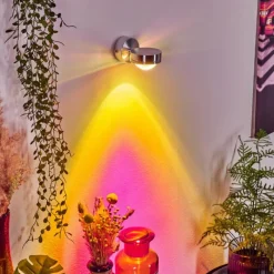 hofstein Applique murale Harare LED Chrome, 1 lumière