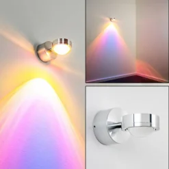 hofstein Applique murale Harare LED Aluminium, 1 lumière