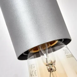 Lampes Industrielles-hofstein Applique murale Hautahi Gris, Bois foncé, 1 lumière