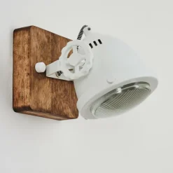 Luminaires Scandinaves-hofstein Applique murale Herford Bois foncé, 1 lumière