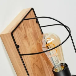 Lampes Vintages & Rétros-hofstein Applique murale Hodne Écru, Noir, 2 lumières