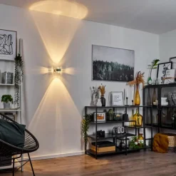 hofstein Applique murale Sapri Chrome, 1 lumière