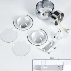 hofstein Applique murale Sapri Chrome, 1 lumière