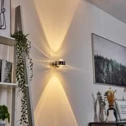 hofstein Applique murale Sapri Chrome, 1 lumière