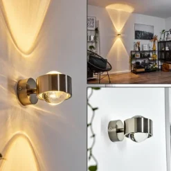 hofstein Applique murale Sapri Nickel mat, 1 lumière