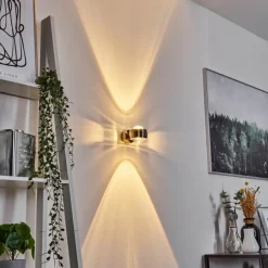 hofstein Applique murale Sapri Nickel mat, 1 lumière