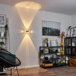 hofstein Applique murale Sapri Nickel mat, 1 lumière