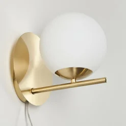 hofstein Applique murale Hogatza Laiton, 1 lumière