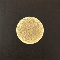 Lampes Dorées-Luminaires Holländer Applique murale Holländer LUNA LED Brun, Or, Noir, 1 lumière