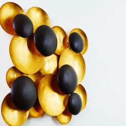 Lampes Dorées-Luminaires Holländer Applique murale Holländer BOLLADARIA LED Or, Noir, 9 lumières