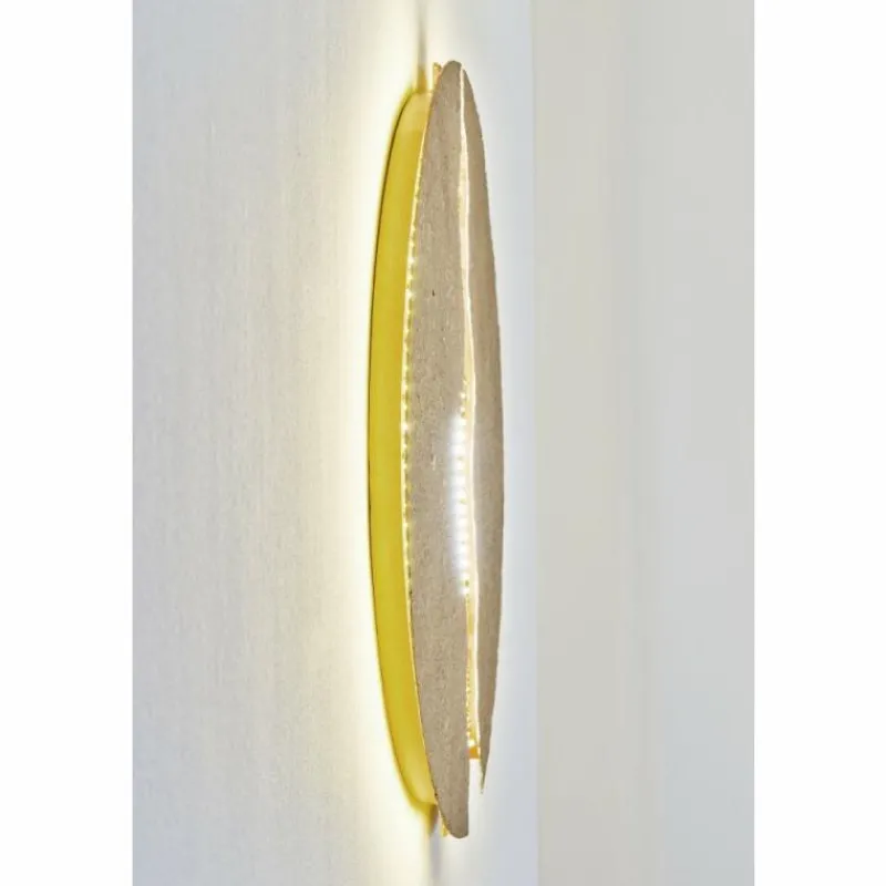 Lampes Dorées-Luminaires Holländer Applique murale Holländer ERUPTION GROSS LED Or, Rouge, 1 lumière