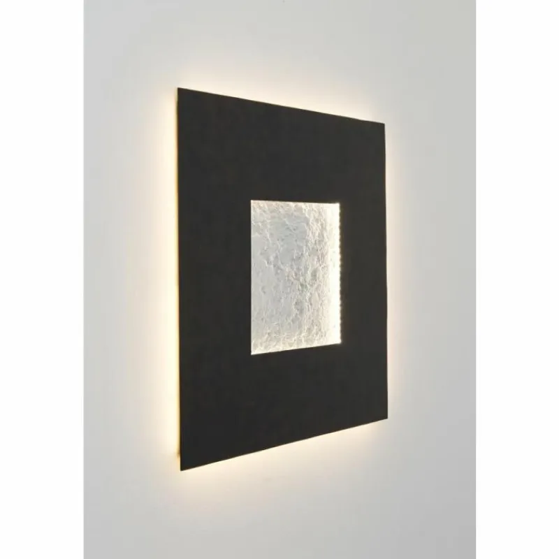 Luminaires Holländer Applique murale Holländer ECLIPSE GROSS LED Brun, Noir, Argenté, 1 lumière* Éclairage Led