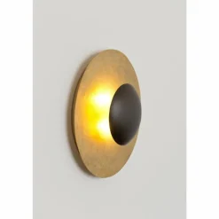 Lampes Dorées-Luminaires Holländer Applique murale Holländer STELLETTA LED Brun, Or, Noir, 2 lumières