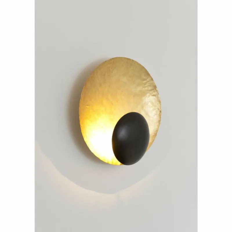 Lampes Dorées-Luminaires Holländer Applique murale Holländer EVENTO PICCOLO LED Brun, Or, Noir, 2 lumières